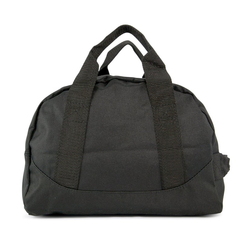 Dalix 12'' Mini Two Tone Duffle Bag (Black) Small - Image 4